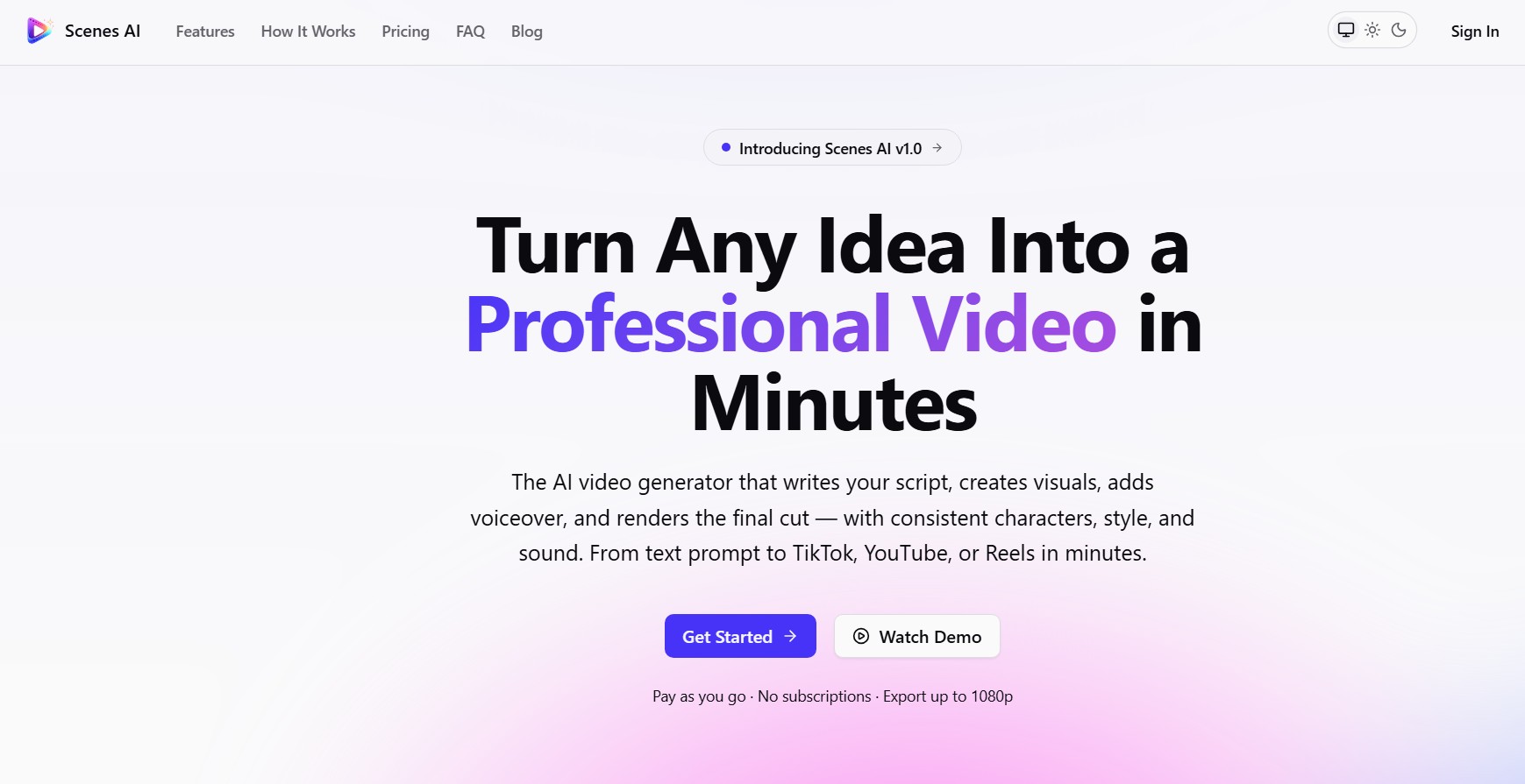 Scenes AI - Product Image